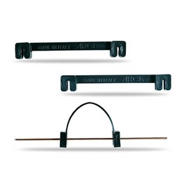 GANCI PLASTICA FERMACANNA - MM 2X100